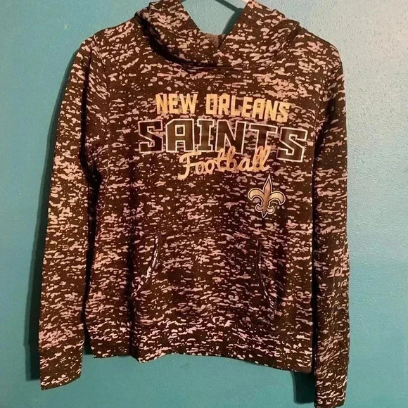 NWOT NFL New Orleans Saints Pullover Hoodie - Picture 2 of 6